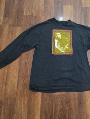 James Taylor 94 Graphic Vintage Ball Of Sound Tour Mens Long Sleeve Black Tshirt